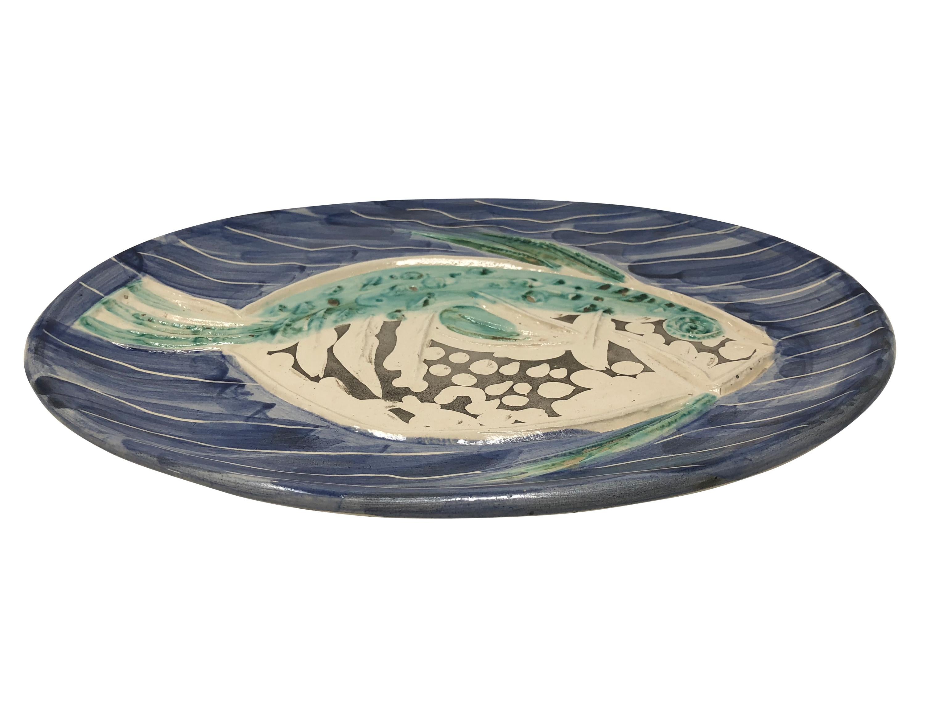 This Picasso ceramic plate 