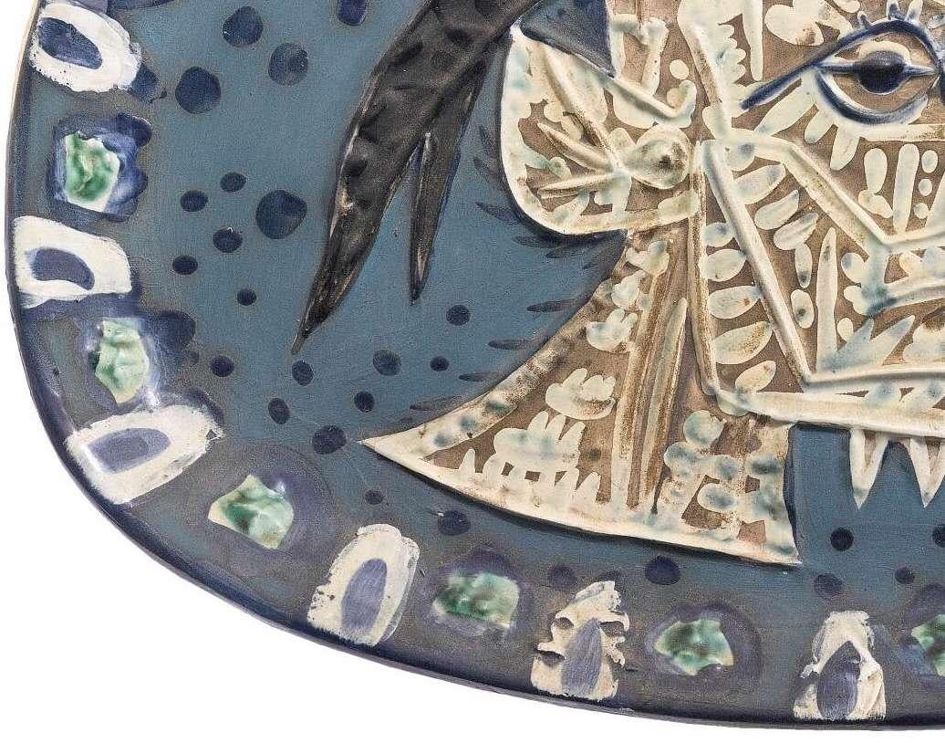 This Picasso ceramic plate 