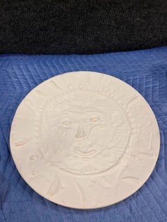 Pablo Picasso Madoura Ceramic Plate 'Visage de faune tourmonté' Ramié 318