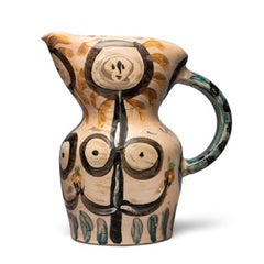 Pablo Picasso Madoura Ceramic Vase 'Femmes fleurs' Ramié 50