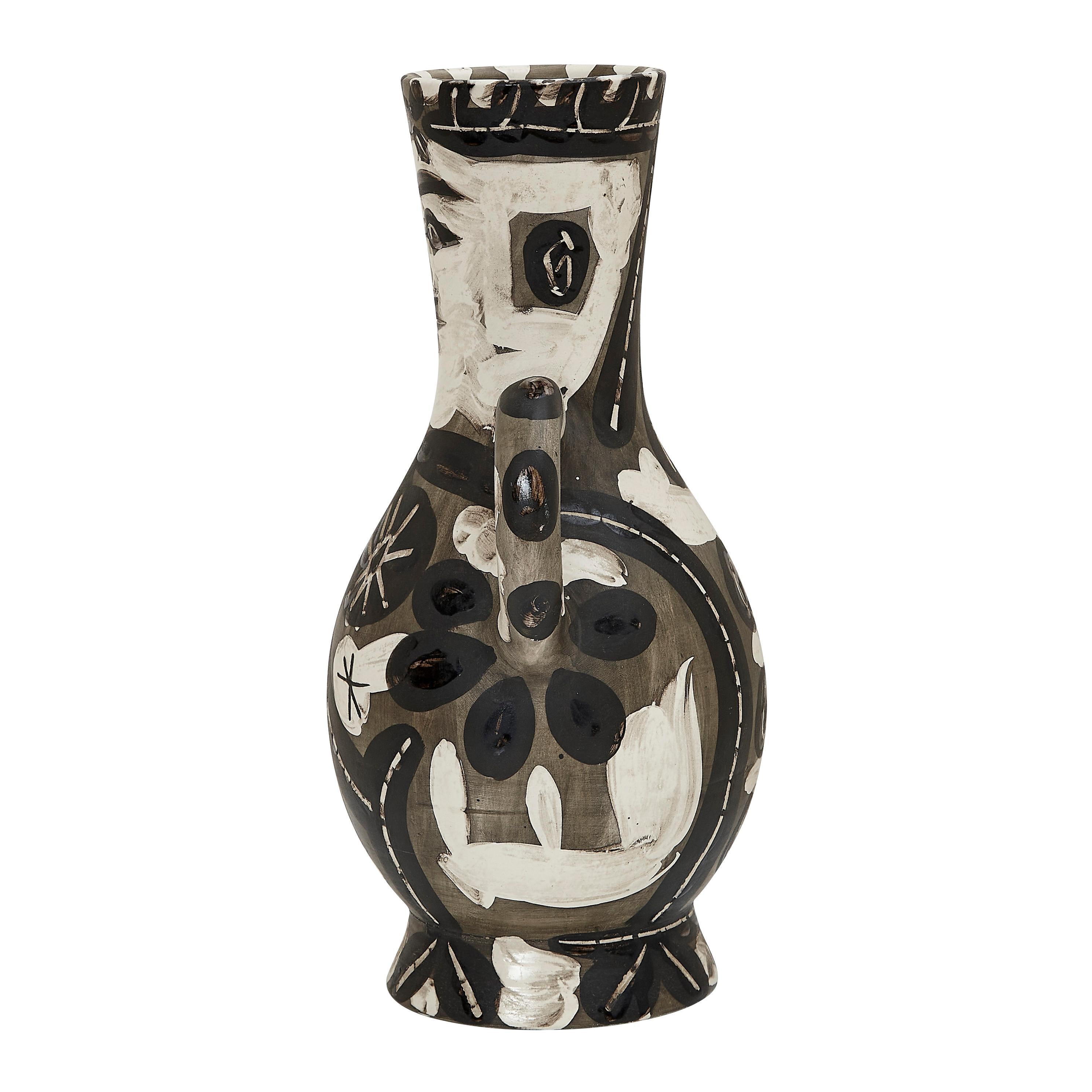 Pablo Picasso Madoura 'Vase deux anses hautes' (A. R. 141) Vase with Handles  For Sale 1
