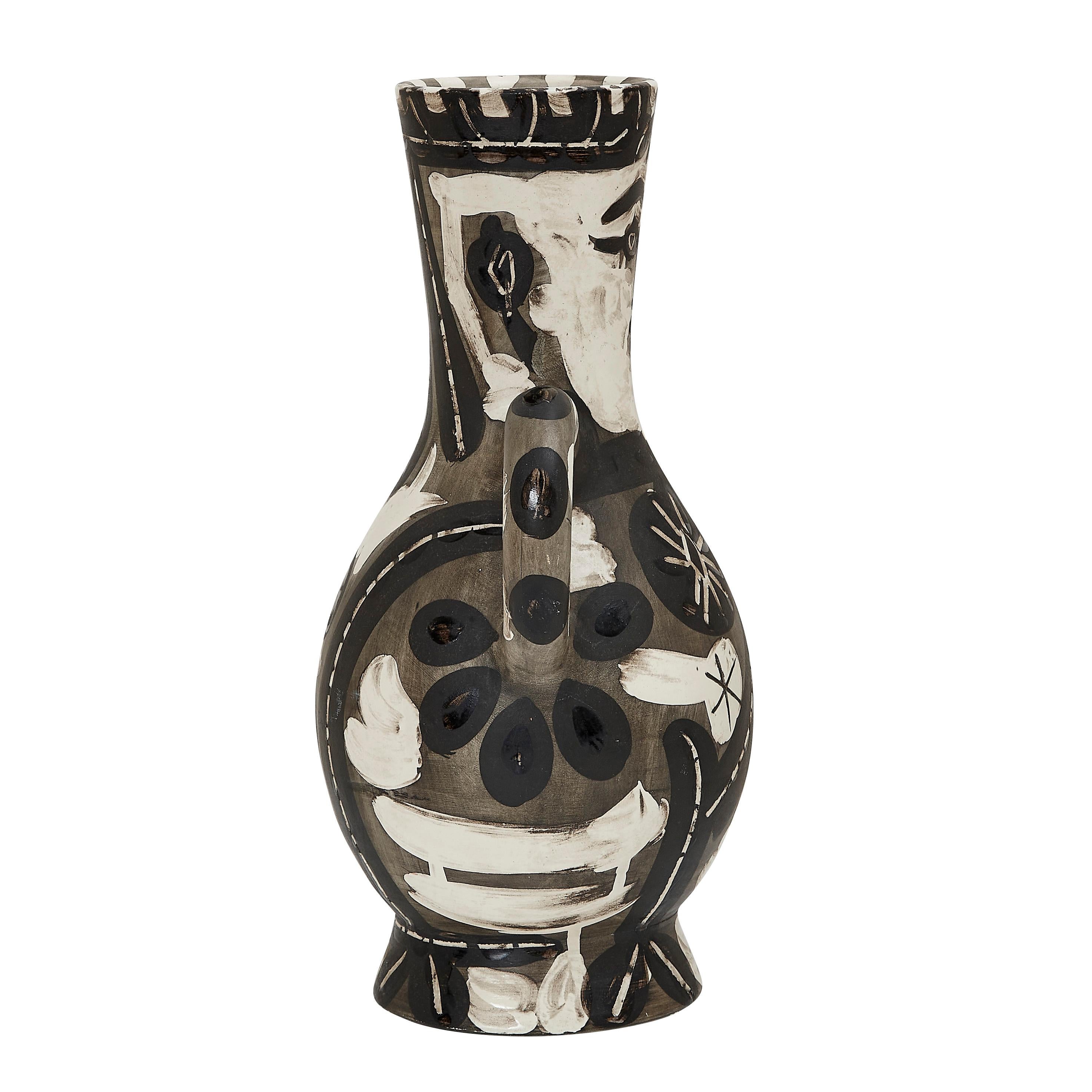 Pablo Picasso Madoura 'Vase deux anses hautes' (A. R. 141) Vase with Handles  For Sale 3