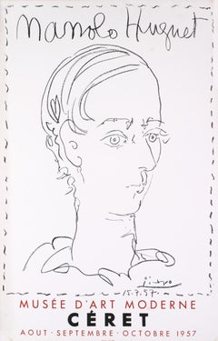 Pablo Picasso-Manolo Hugnet, Ceret, Musee D'art Moderne-30.25" x 20.75"