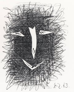Pablo Picasso, Mask, from Picasso Lithographe IV, 1956-1963, 1964