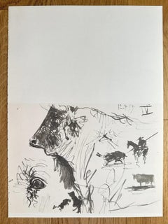 Pablo Picasso -- Matador and Corrida Characters