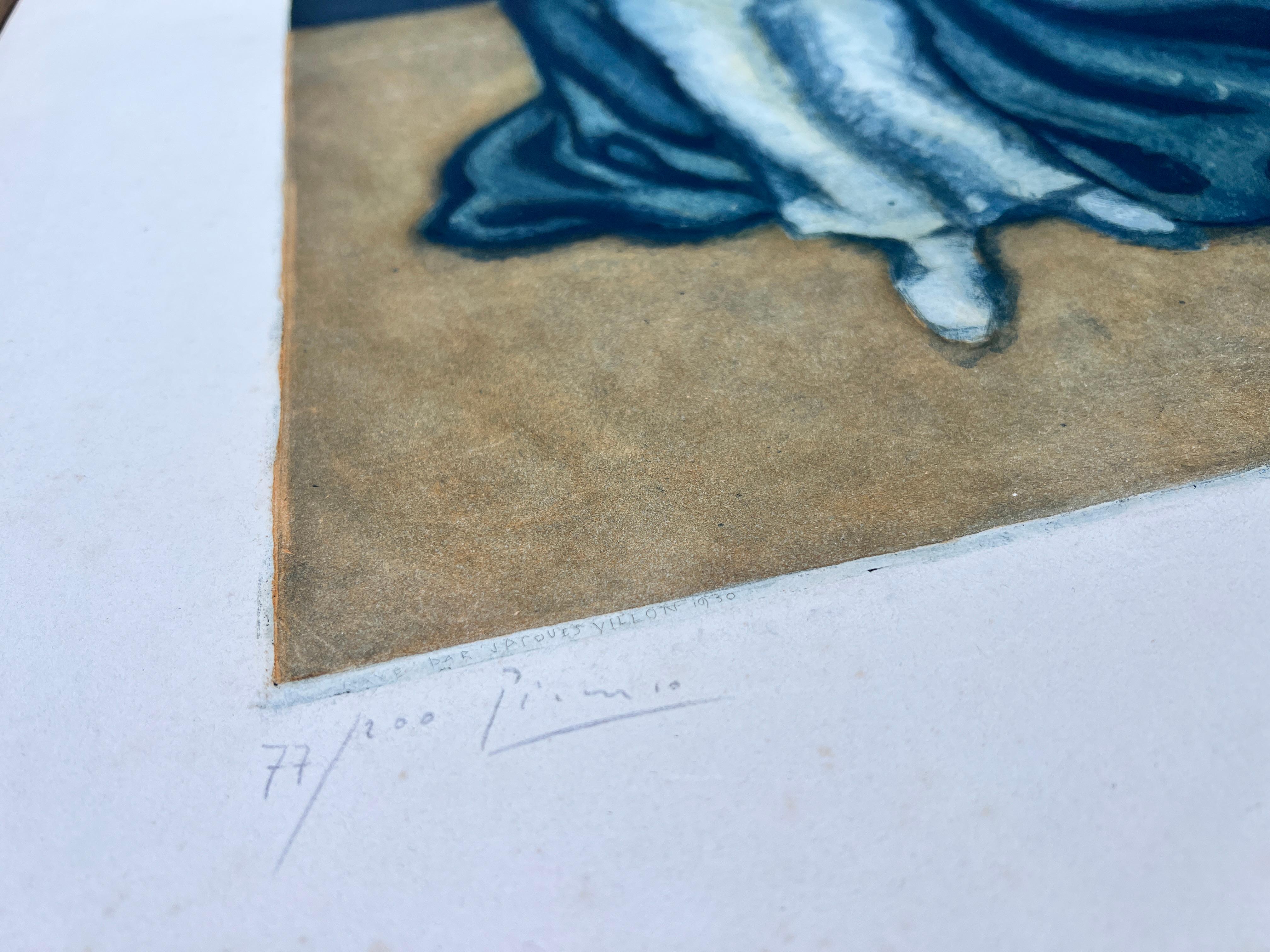 Pablo Picasso - Maternité - gravure et aquatinte sur Arches signée - 1930 3