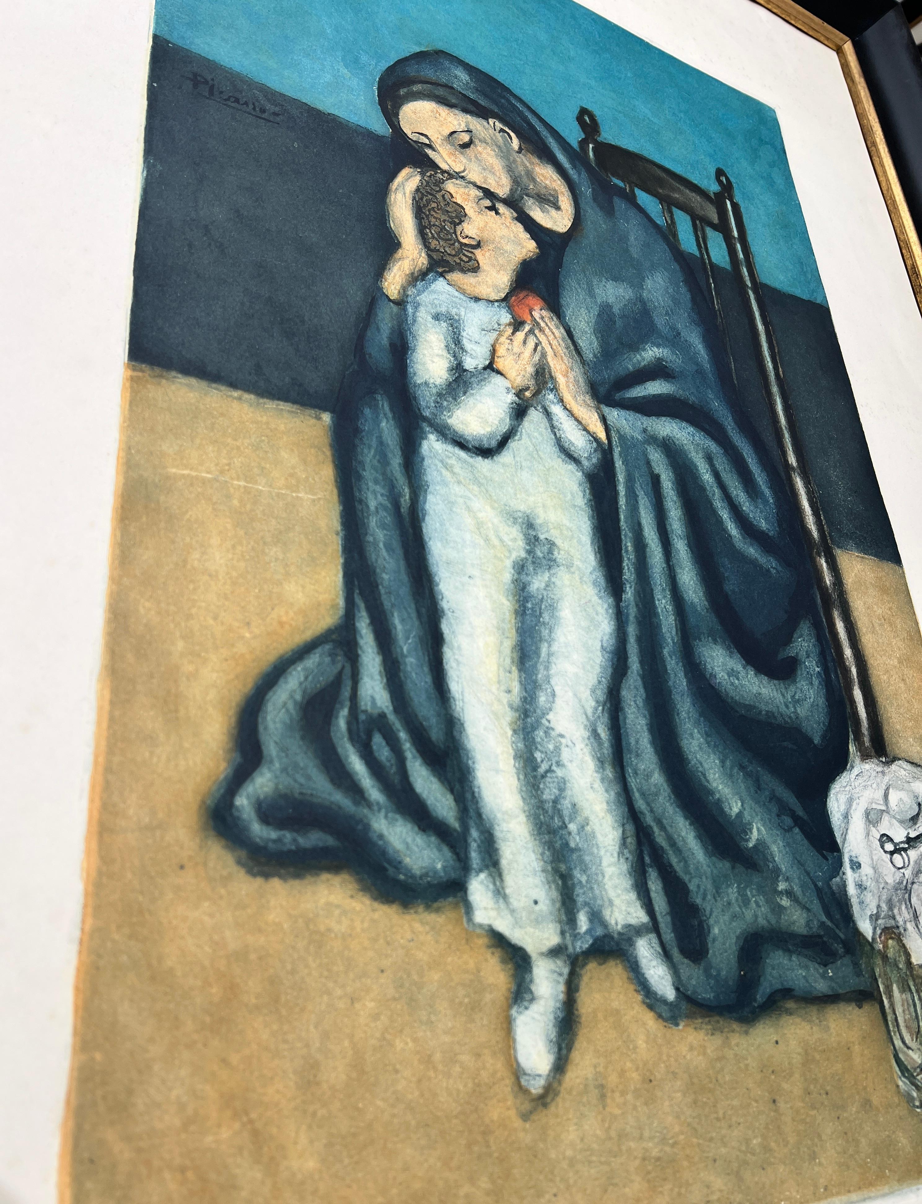 Pablo Picasso - Maternité - gravure et aquatinte sur Arches signée - 1930 4