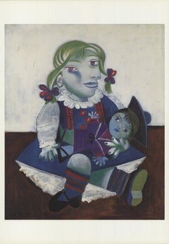 Pablo Picasso 'Maya con muñeca' 1993- Vintage