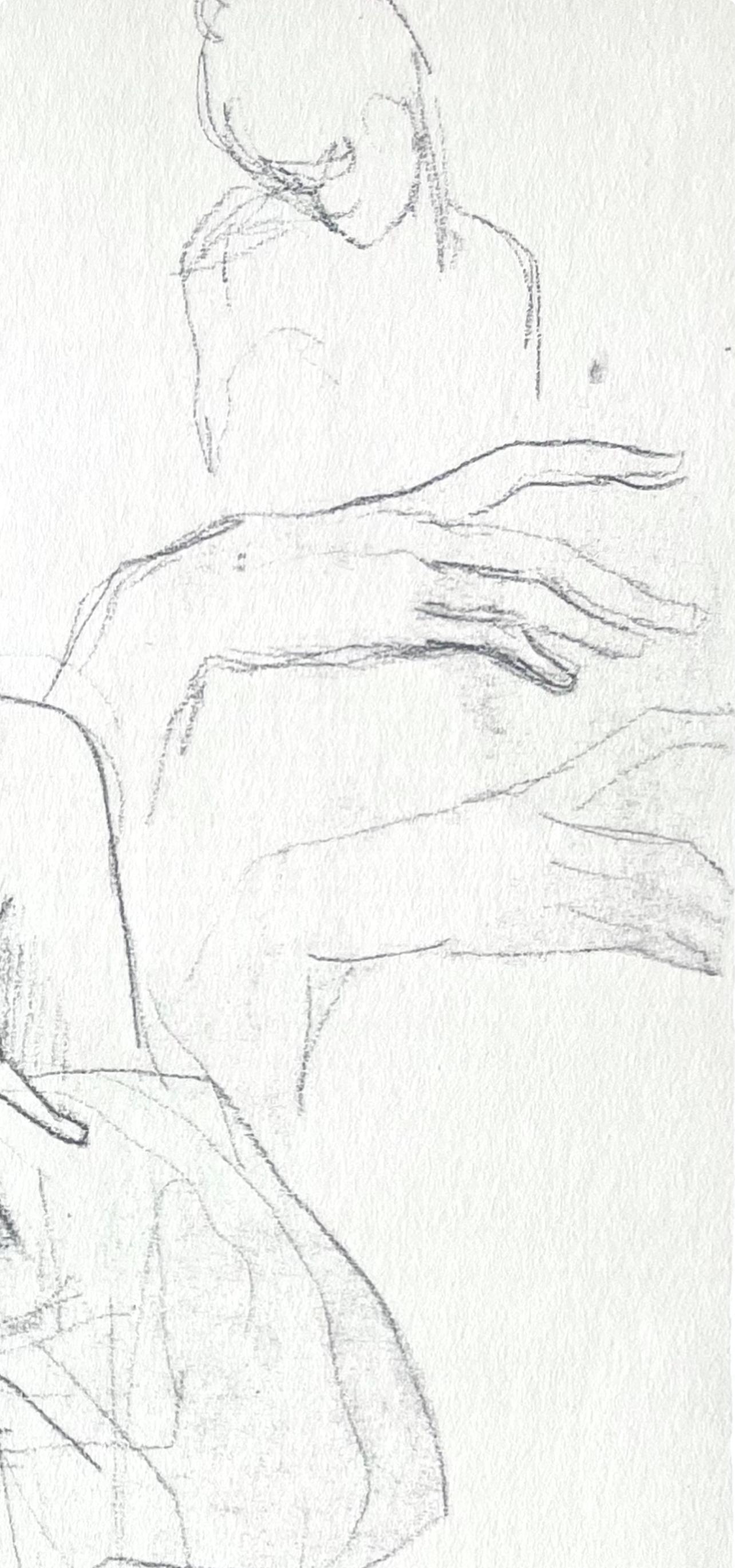 Pablo Picasso, Mother and Child, from Fifteen Drawings, 1946 (after) For Sale 2