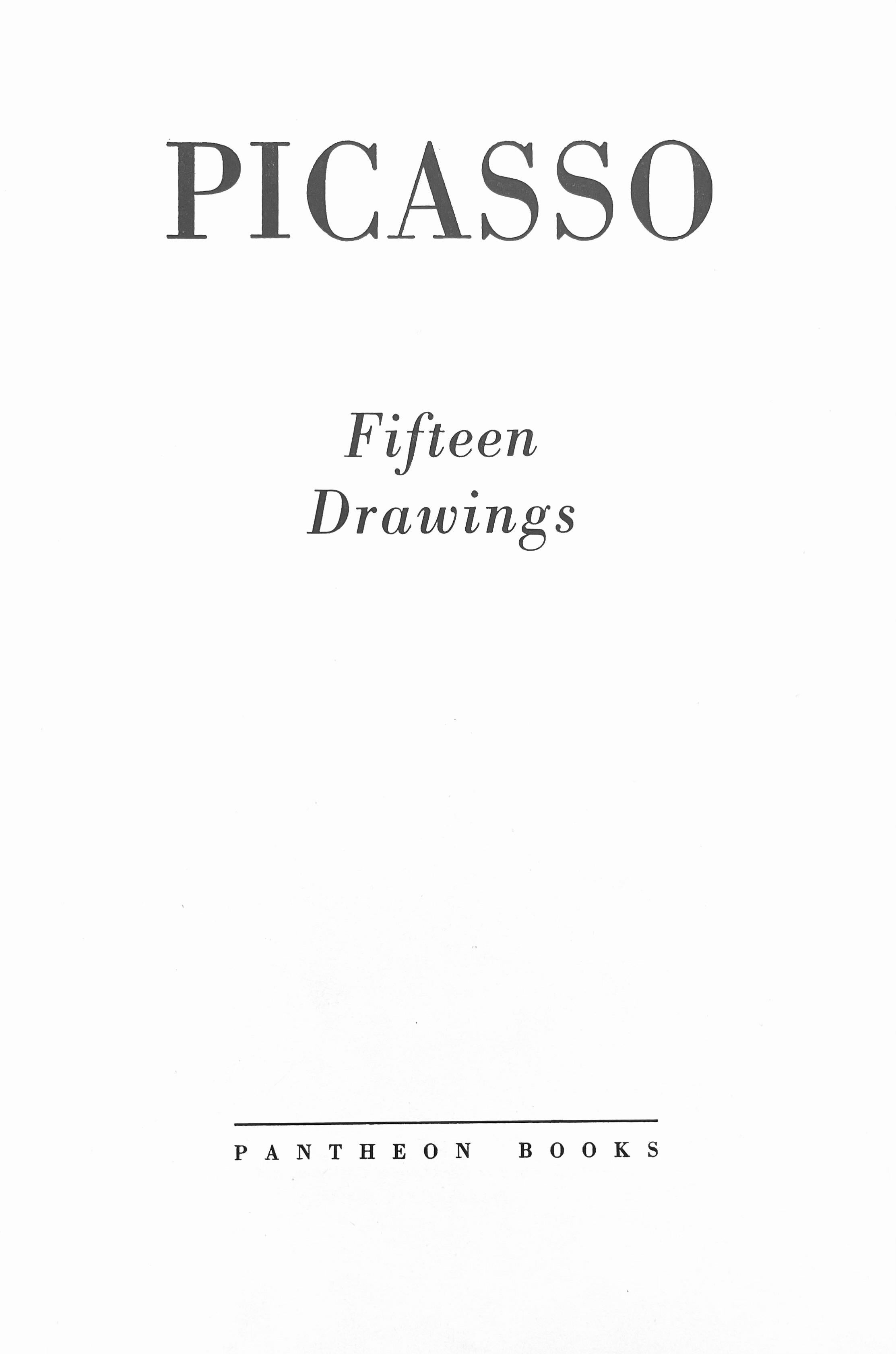 Pablo Picasso, Mother and Child, from Fifteen Drawings, 1946 (after) For Sale 5