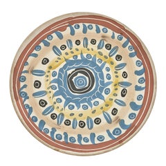 Vintage Pablo Picasso 'Motif spiralé' (A. R. 404) Motif Spiral Madoura Plate 1957