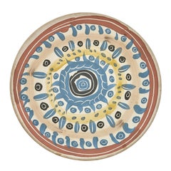 Pablo Picasso 'Motif spiralé' (A. R. 404) Motif Spiral Madoura Plate 1957