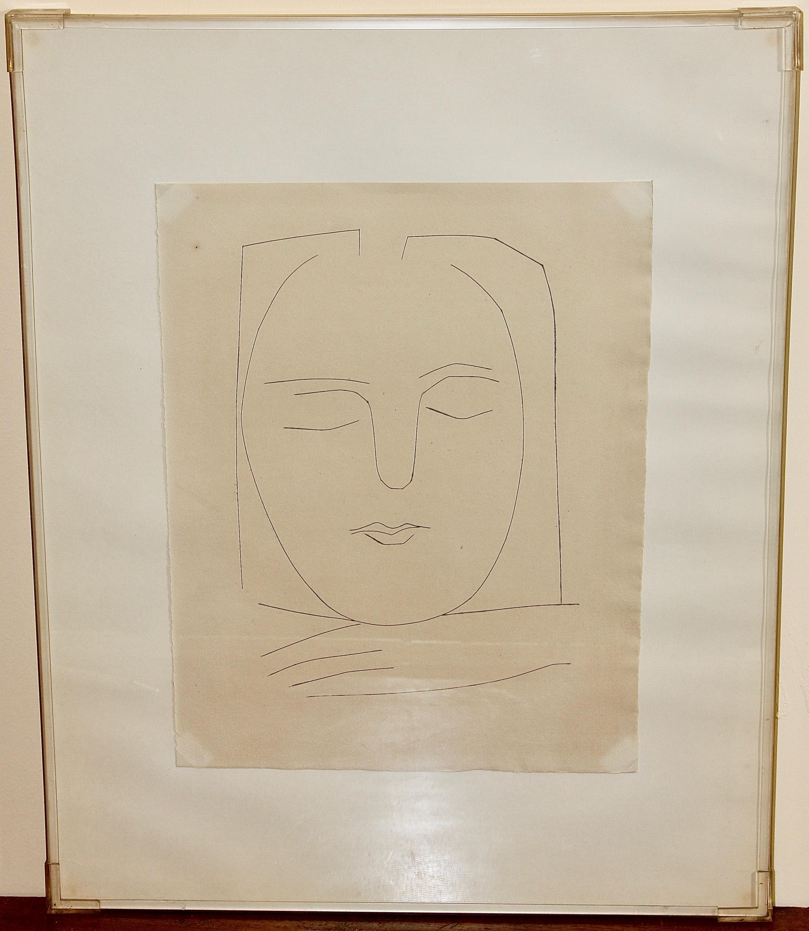 picasso etching price