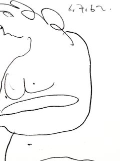 Pablo Picasso – Maler und sein Modell – Originallithographie