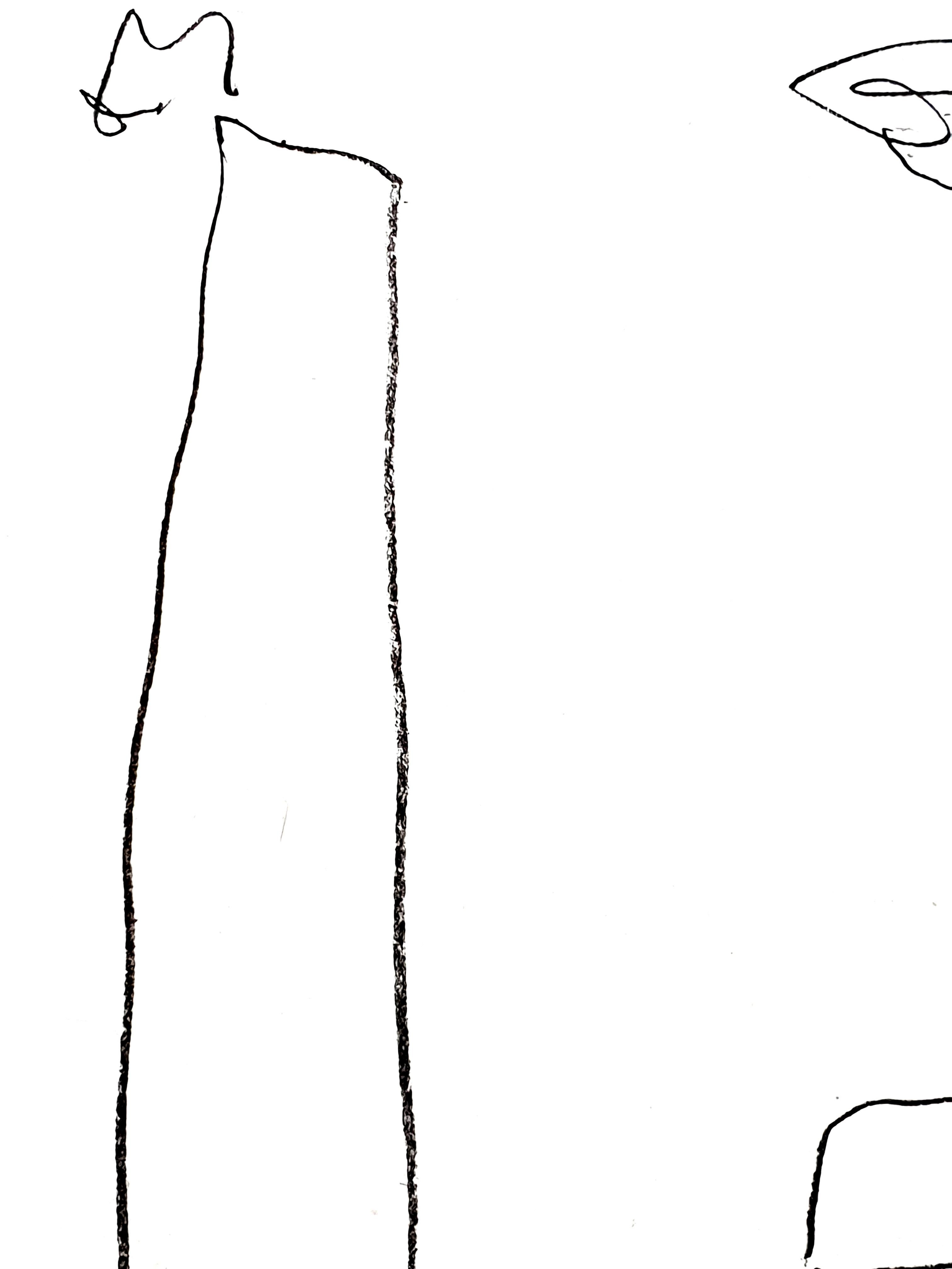 Pablo Picasso – Maler und sein Modell – Originallithographie im Angebot 6