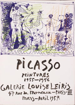 Pablo Picasso 'Peintures 1955-1956' 1957 Mid Century Vintage
