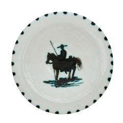 Pablo Picasso 'Picador' (A. R. 160) Bullfighter Madoura Plate 1952