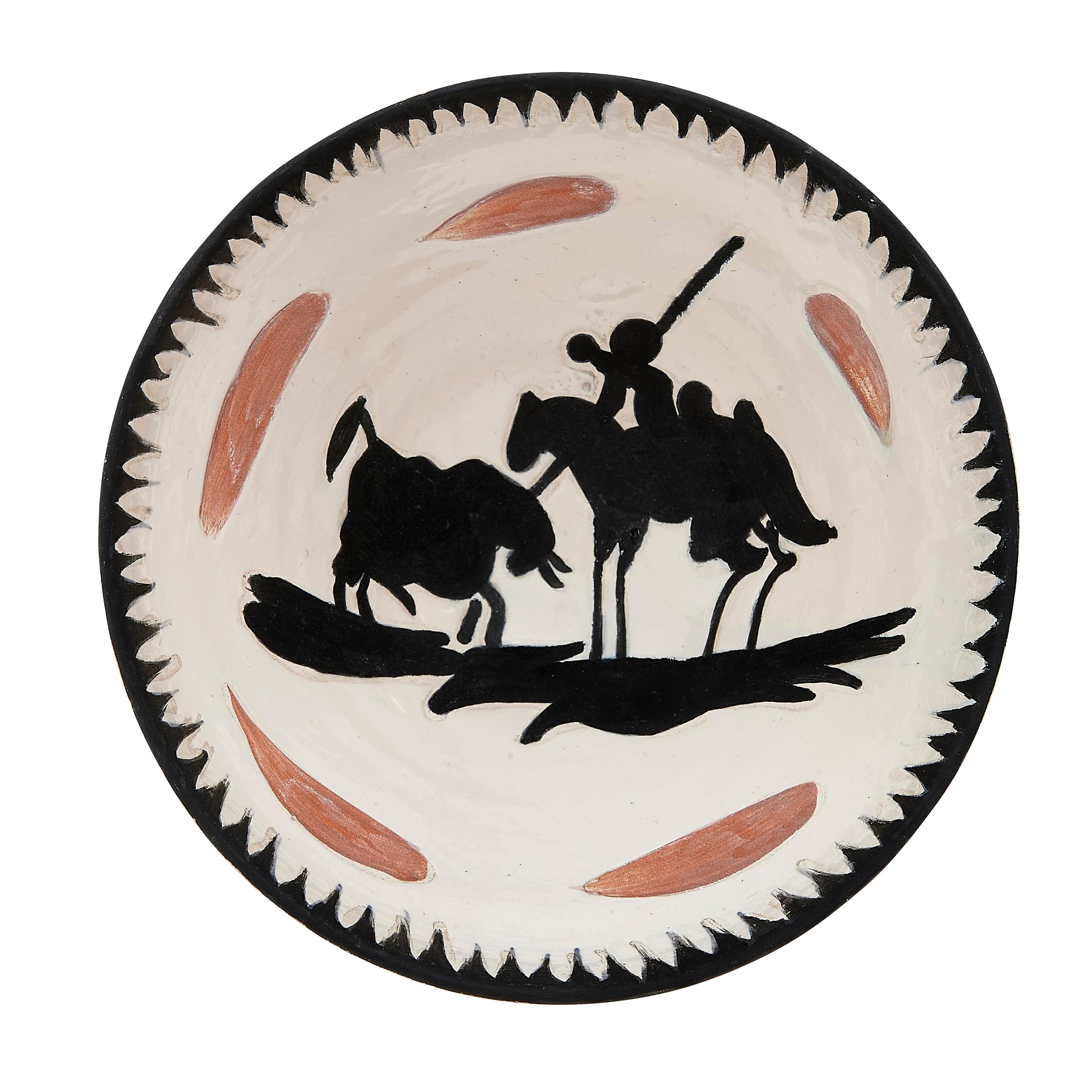 Pablo Picasso 'Picador' (A. R. 289) Madoura Ceramic Bowl 1955