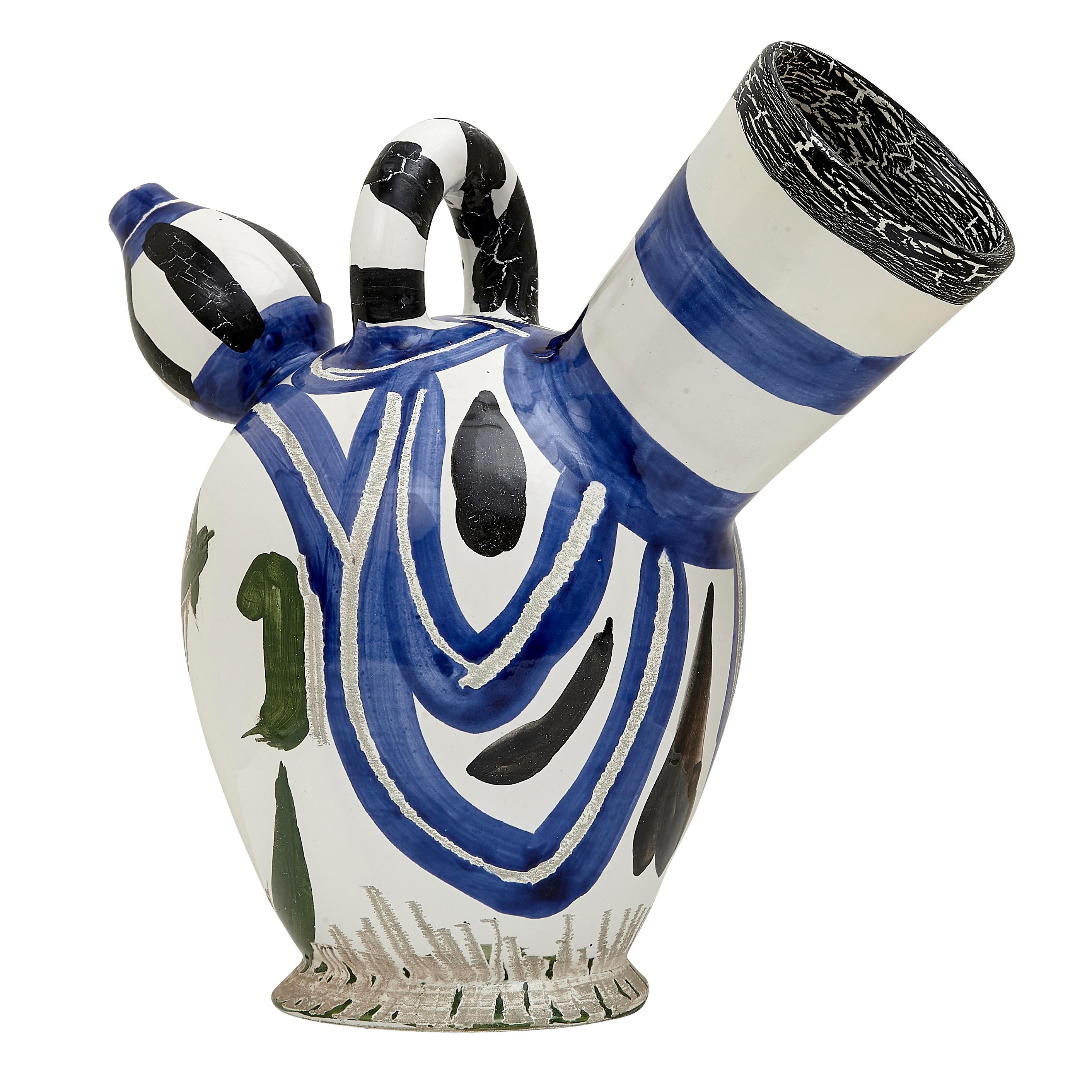 Pablo Picasso 'Pichet à glace' (A. R. 143) Ice Pitcher Madoura 1952 For Sale 6
