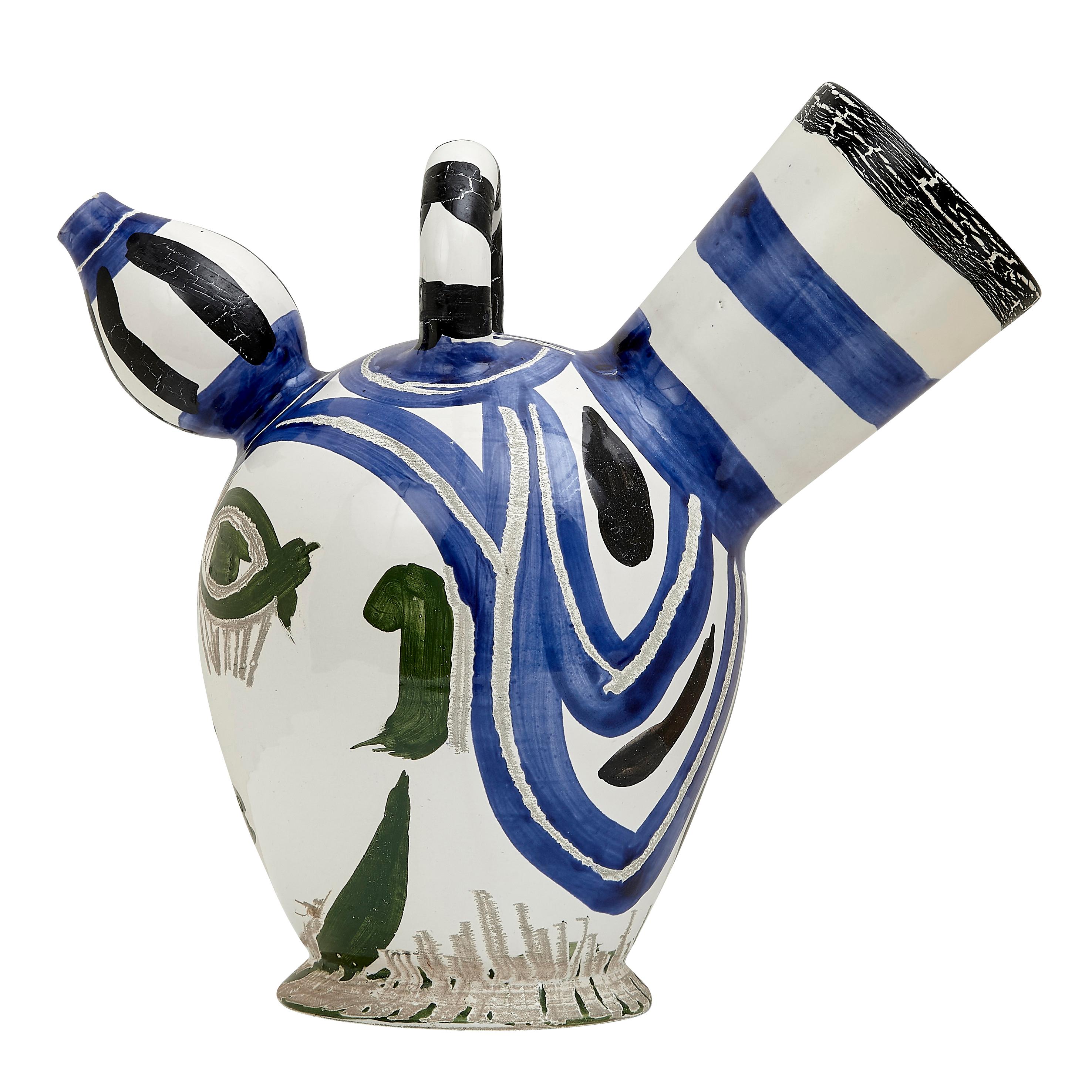 Pablo Picasso 'Pichet à glace' (A. R. 143) Ice Pitcher Madoura 1952 For Sale 5