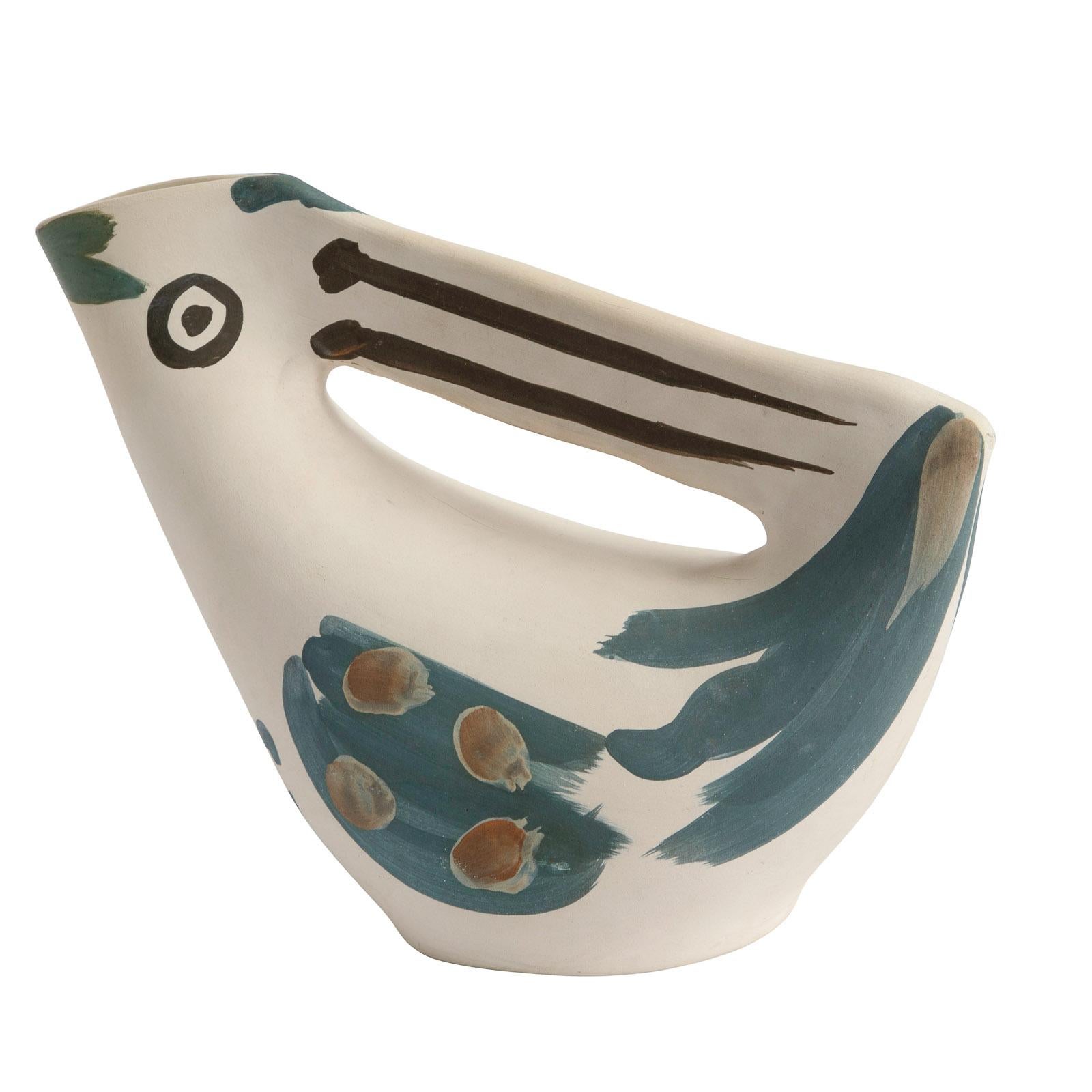 Pablo Picasso 'Pichet Anse Pris' (A. R. 186) Pichet en céramique Madoura 1953 en vente 7