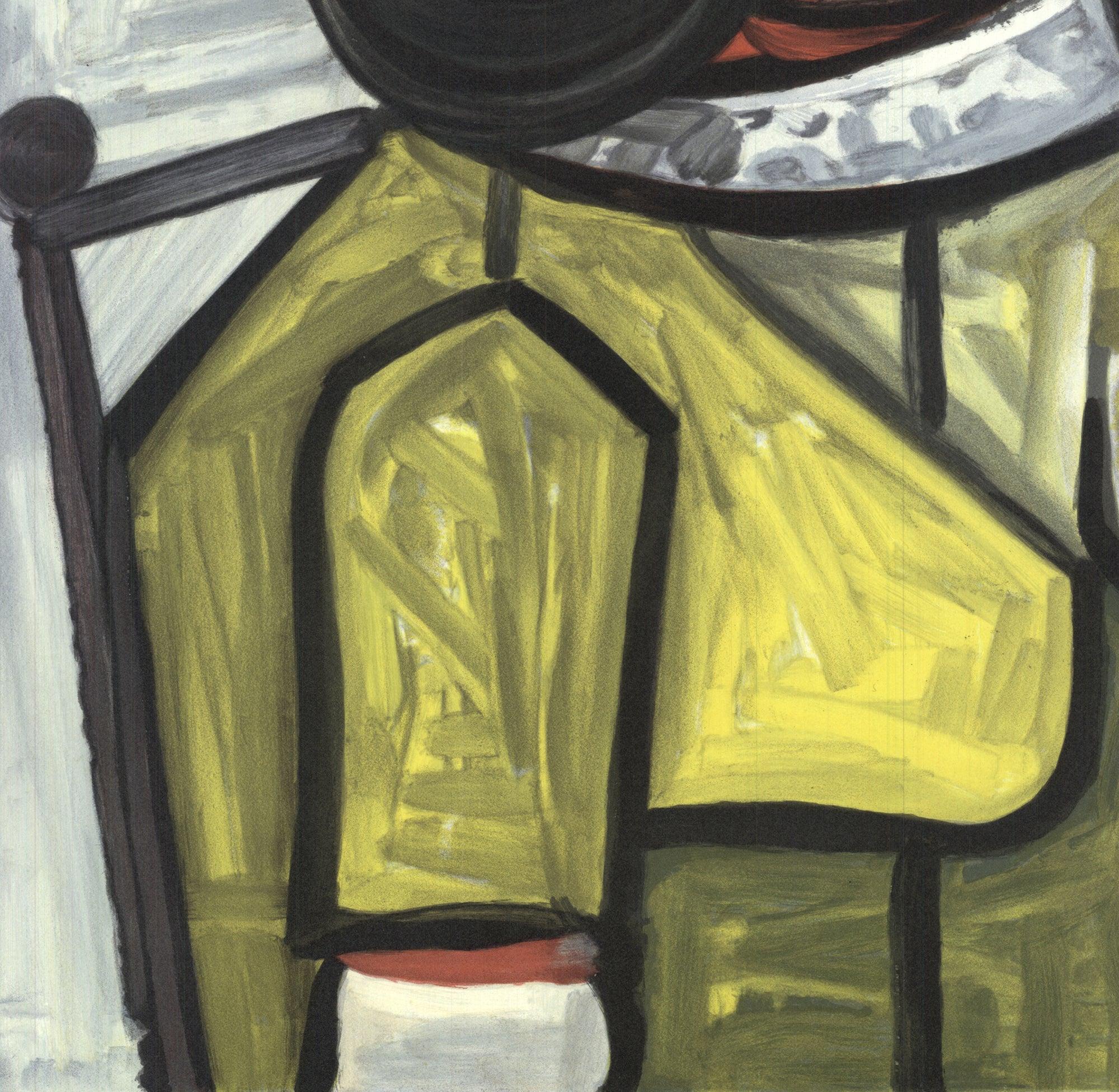 Picasso 'Portrait de Femme au Chapeau et a la Robe Verte' 1982 Lithograph For Sale 1