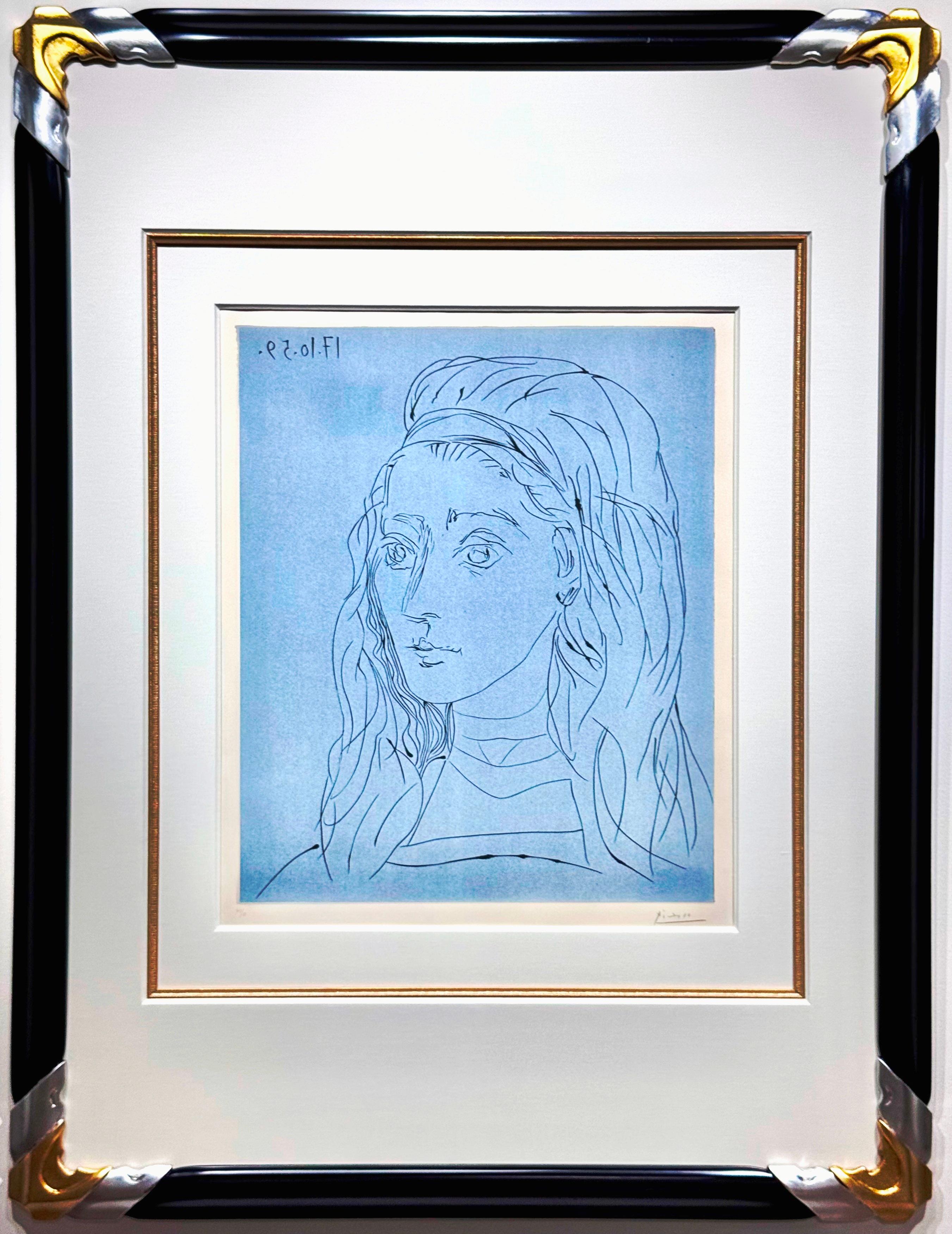 Pablo Picasso "Portrait de Jacqueline"