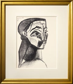 Impression de Pablo Picasso « Portrait of a woman II (Jacqueline Roque) », 1955