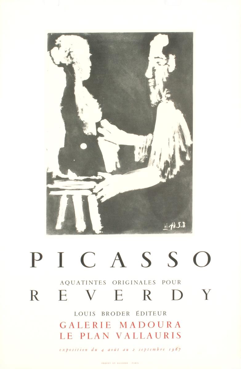 Pablo Picasso-Reverdy-LITHOGRAPHIE - Print de (after) Pablo Picasso