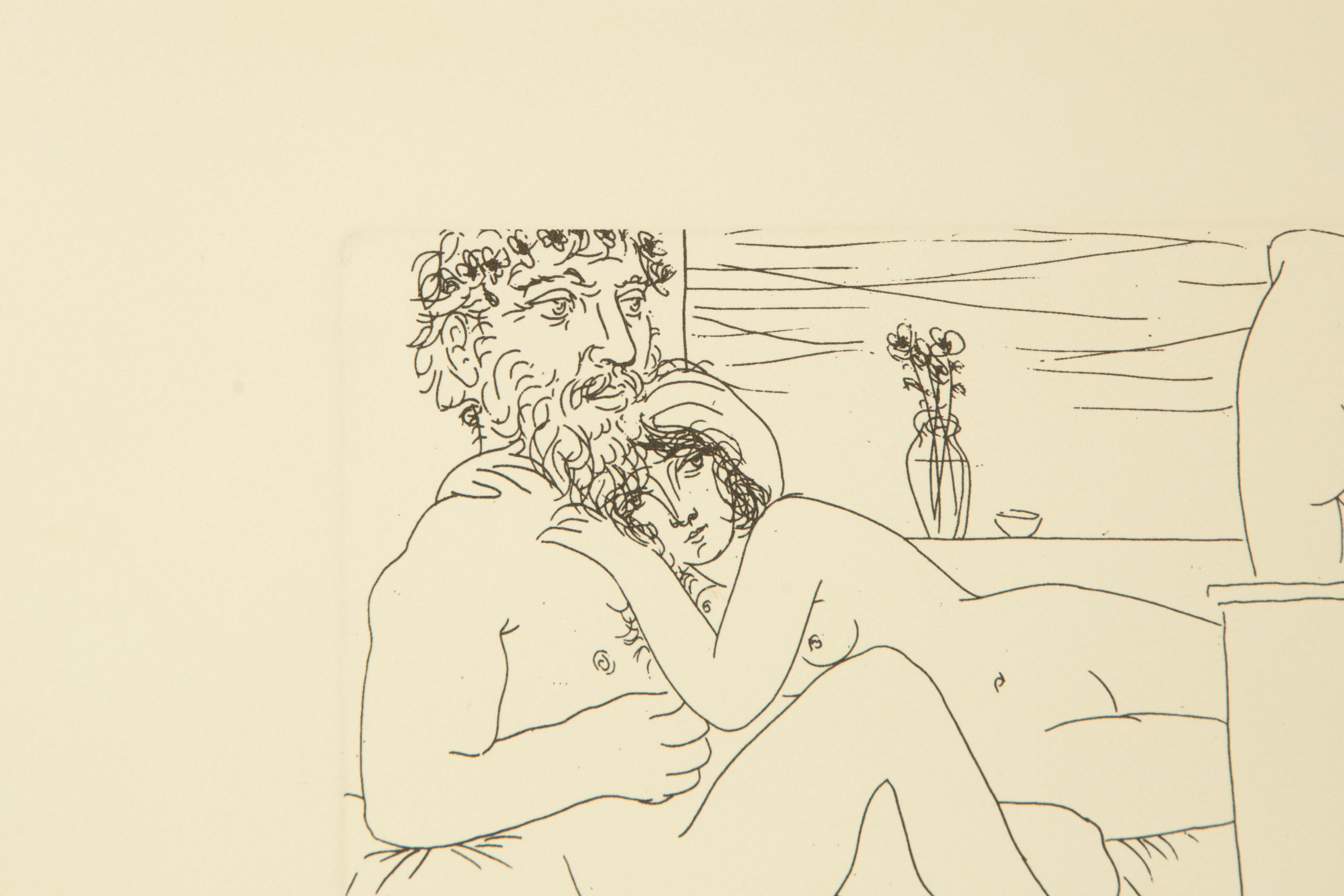 Pablo Picasso ( Spanish, 1881 -1973 ) Cubism Limited Edition Etching im Angebot 2