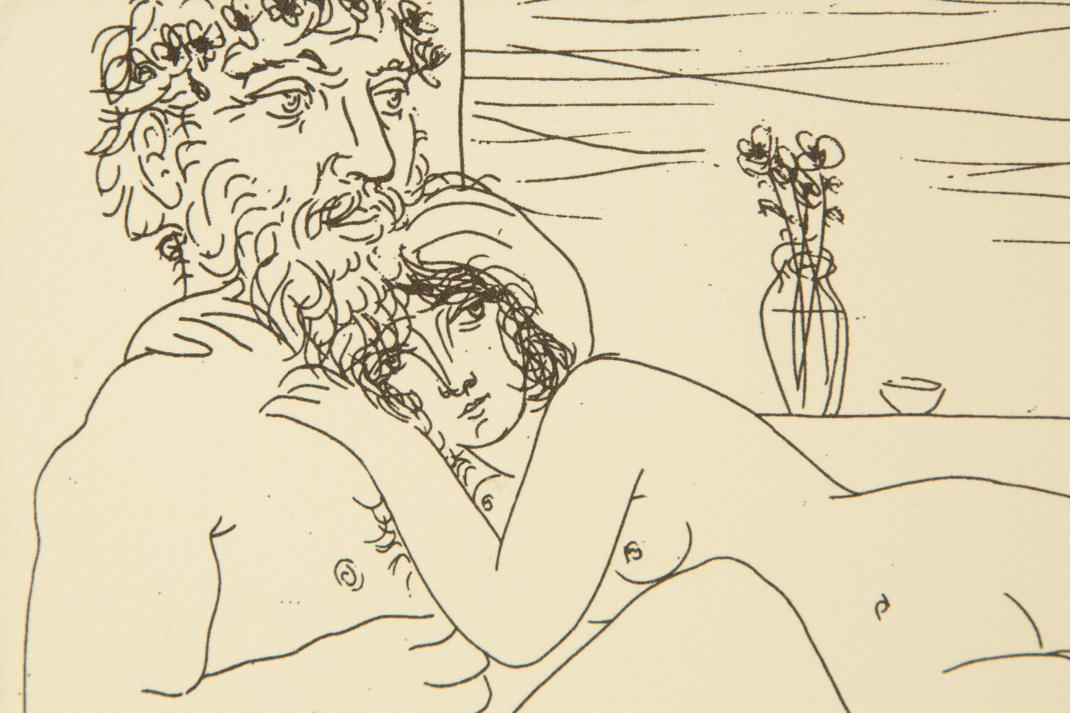 Pablo Picasso ( Spanish, 1881 -1973 ) Cubism Limited Edition Etching im Angebot 4