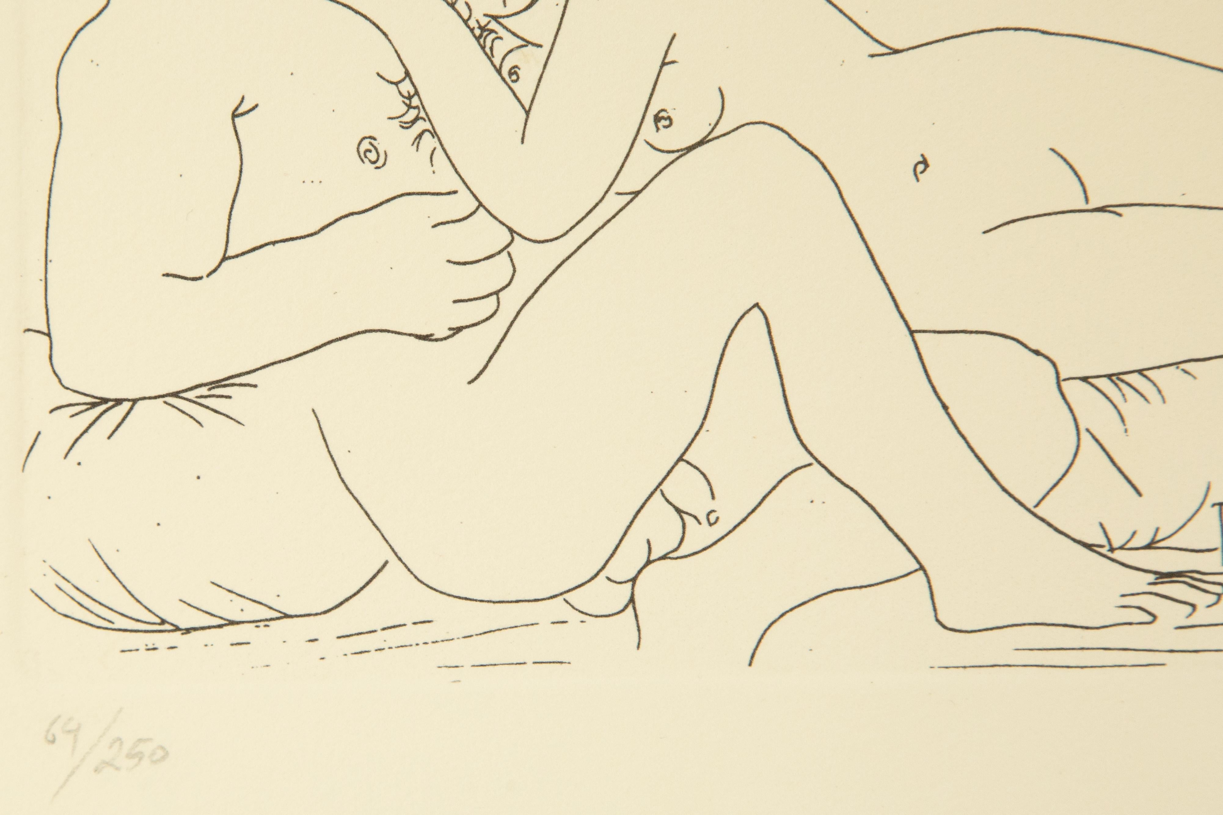 Pablo Picasso ( Spanish, 1881 -1973 ) Cubism Limited Edition Etching im Angebot 6