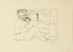 Pablo Picasso ( Spanish, 1881 -1973 ) Cubism Limited Edition Etching