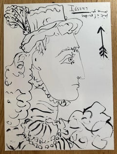 Pablo Picasso -- Studien eines Frauenkopfes