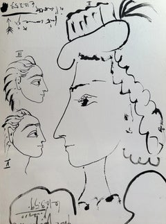 Pablo Picasso -- Studies of a Woman's Head