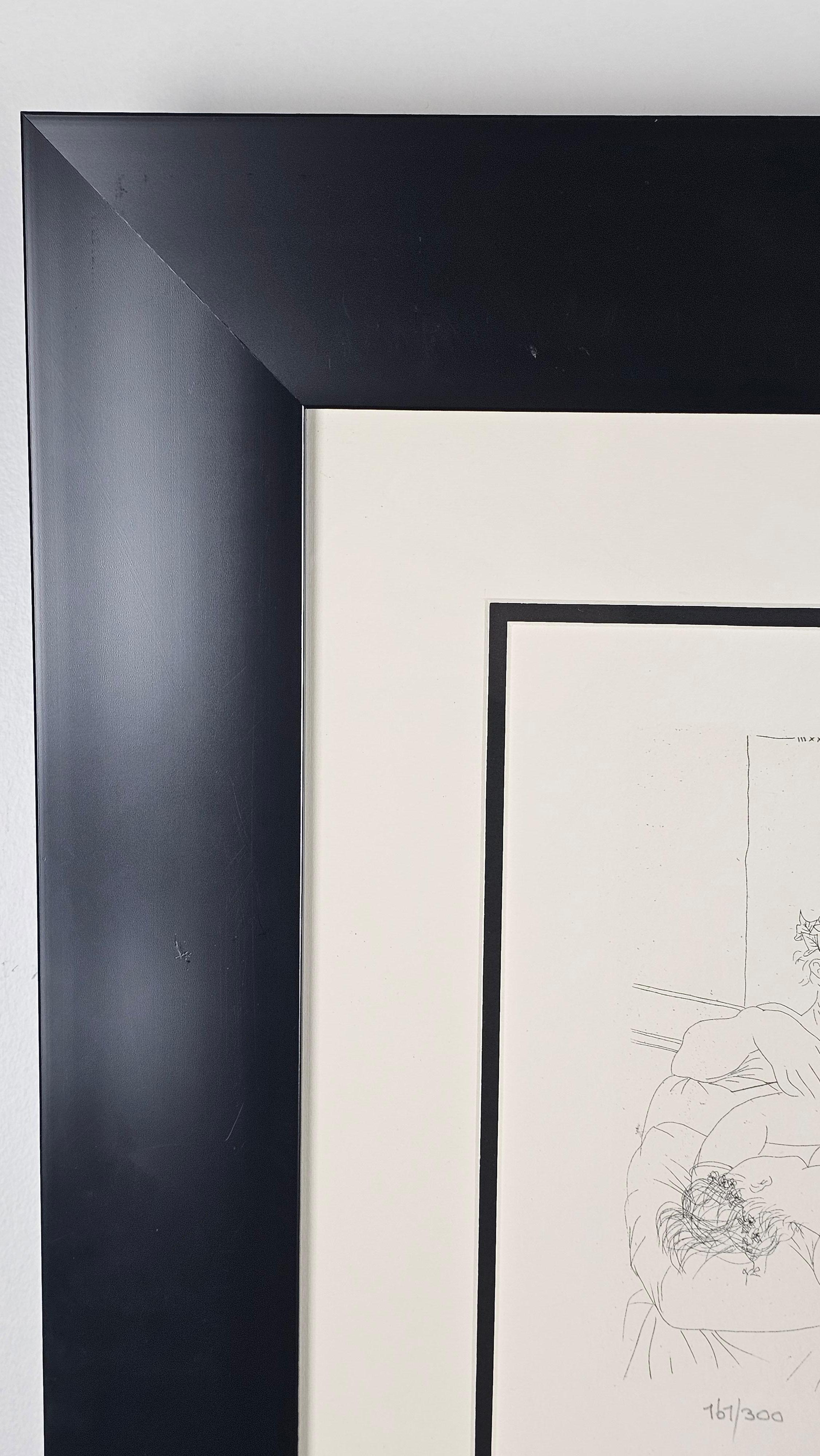 Lithographie de Pablo Picasso Suite Vollard, édition limitée avec cachet du musée en vente 3