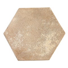 Pablo Picasso 'Tête de faune' Crayon de cire unique sur carrelage