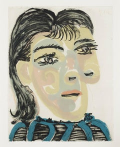 Pablo Picasso: Tête de Femme No. 2.  Portrait de Dora Maar (B1340)