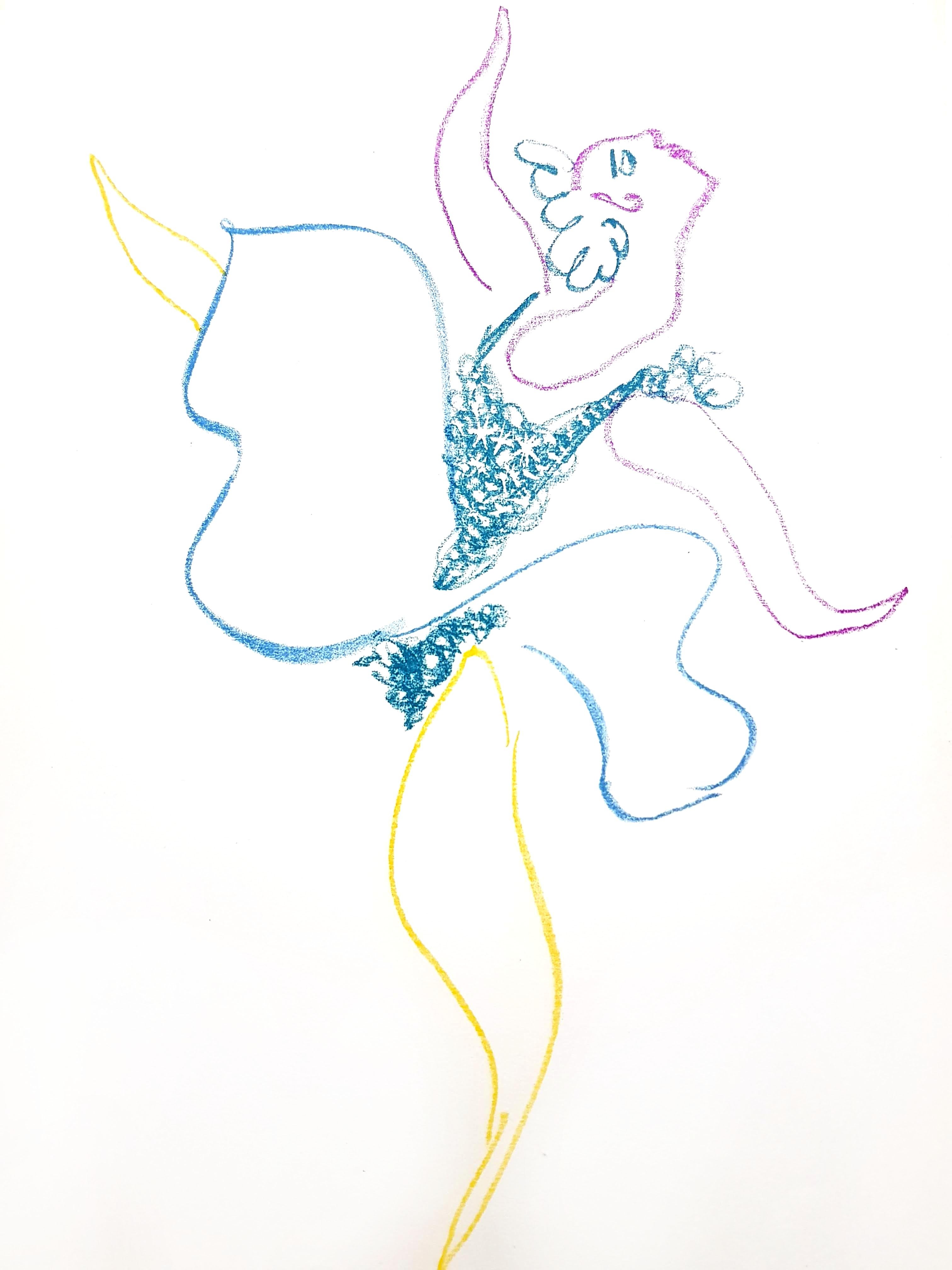 Pablo Picasso - The Ballet Dancer - Original Lithograph For Sale 1
