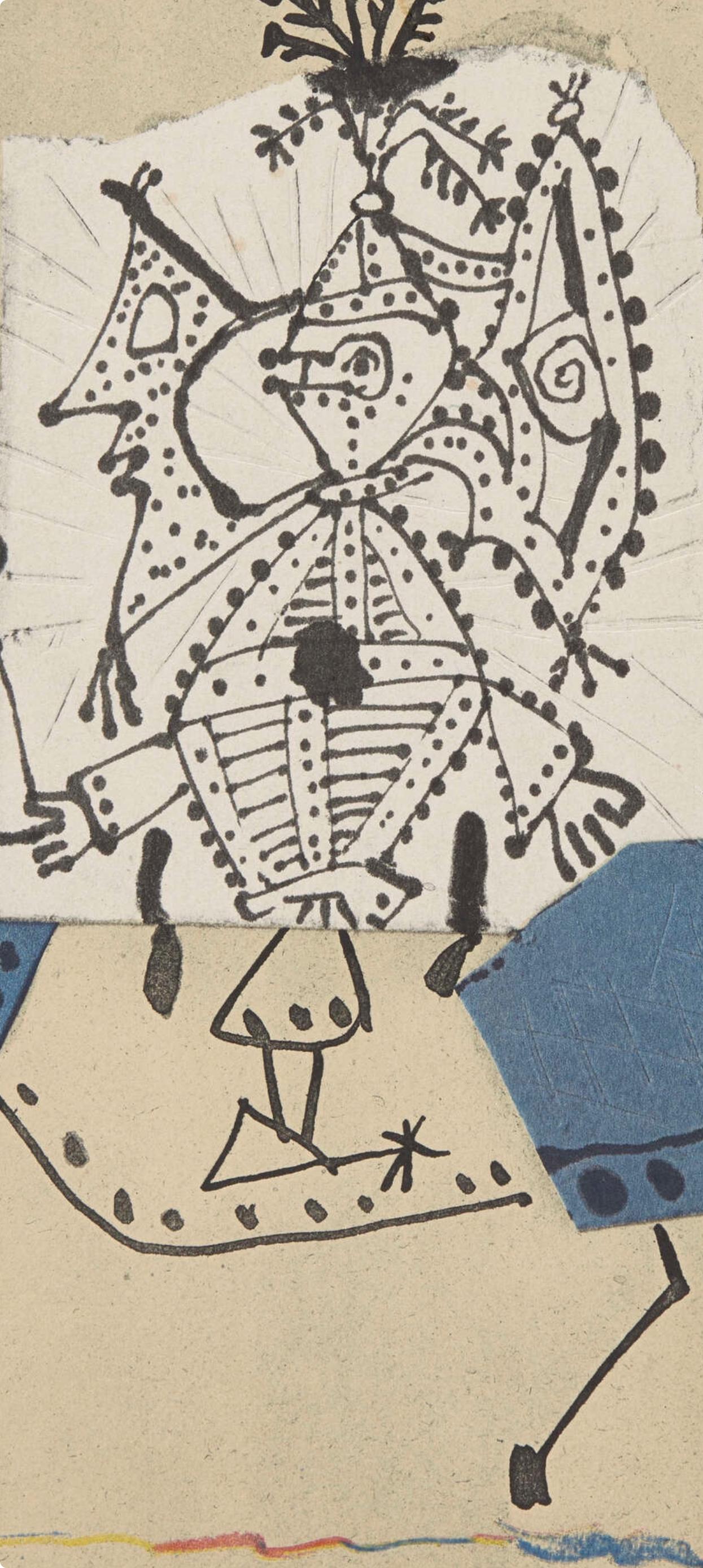 Pablo Picasso, The Blue Rider, from Verve, Revue Artistique, 1951 For Sale 5