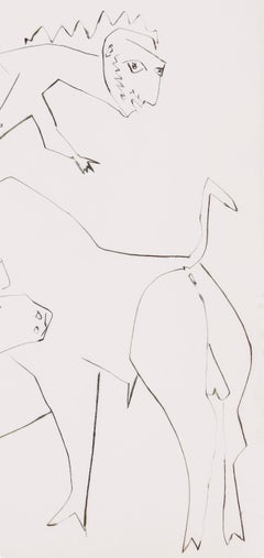 Pablo Picasso, The Centaur Picador, from Two Tales, 1947