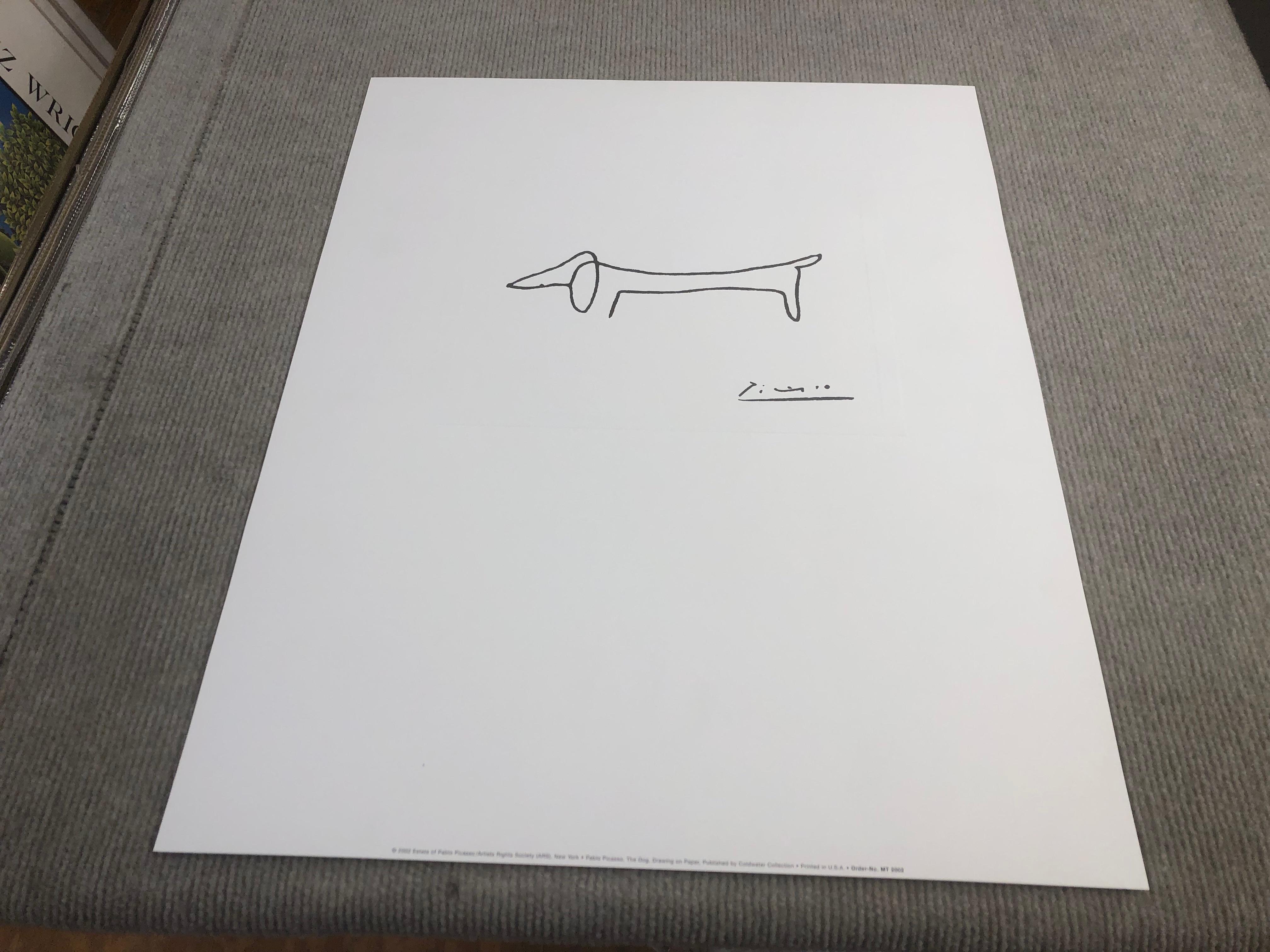 Pablo Picasso 'The Dog' 2002- Vintage 5