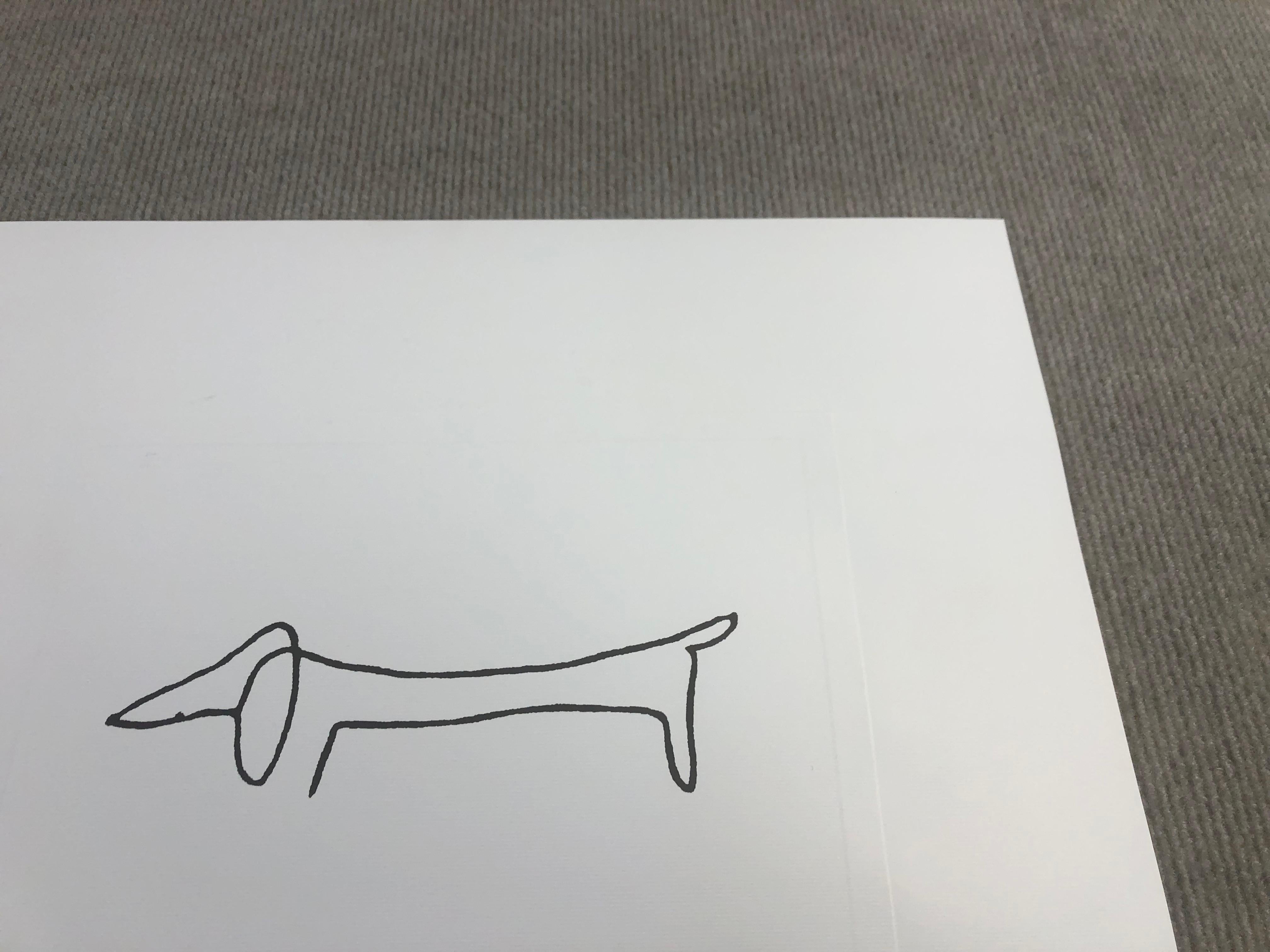 Pablo Picasso 'The Dog' 2002- Vintage 7