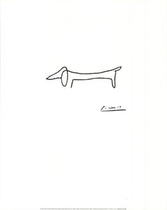 Pablo Picasso 'The Dog' 2002- Vintage