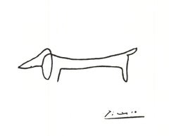 Pablo Picasso 'The Dog' 2002- Vintage