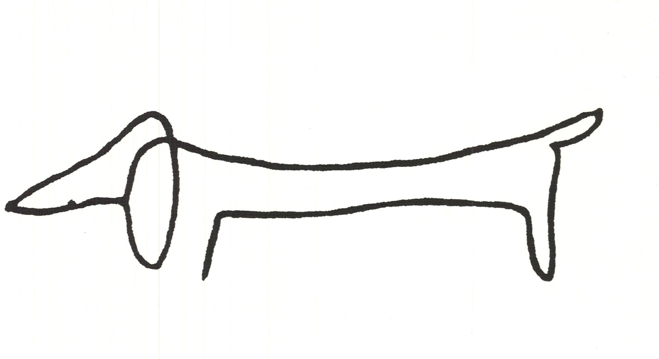 Pablo Picasso 'The Dog' 2002- Vintage For Sale 2