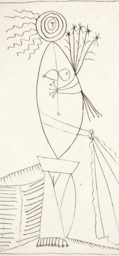 Pablo Picasso, The Female Bullfighter, from The Age of the Sun, 1950