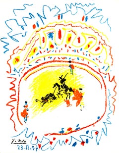 Pablo Picasso, La petite corrida, du XXe siècle, 1970