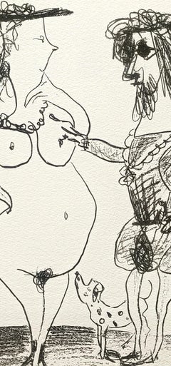 Pablo Picasso, The Lord and the Lady, Memories and Portraits of Artists, 1972