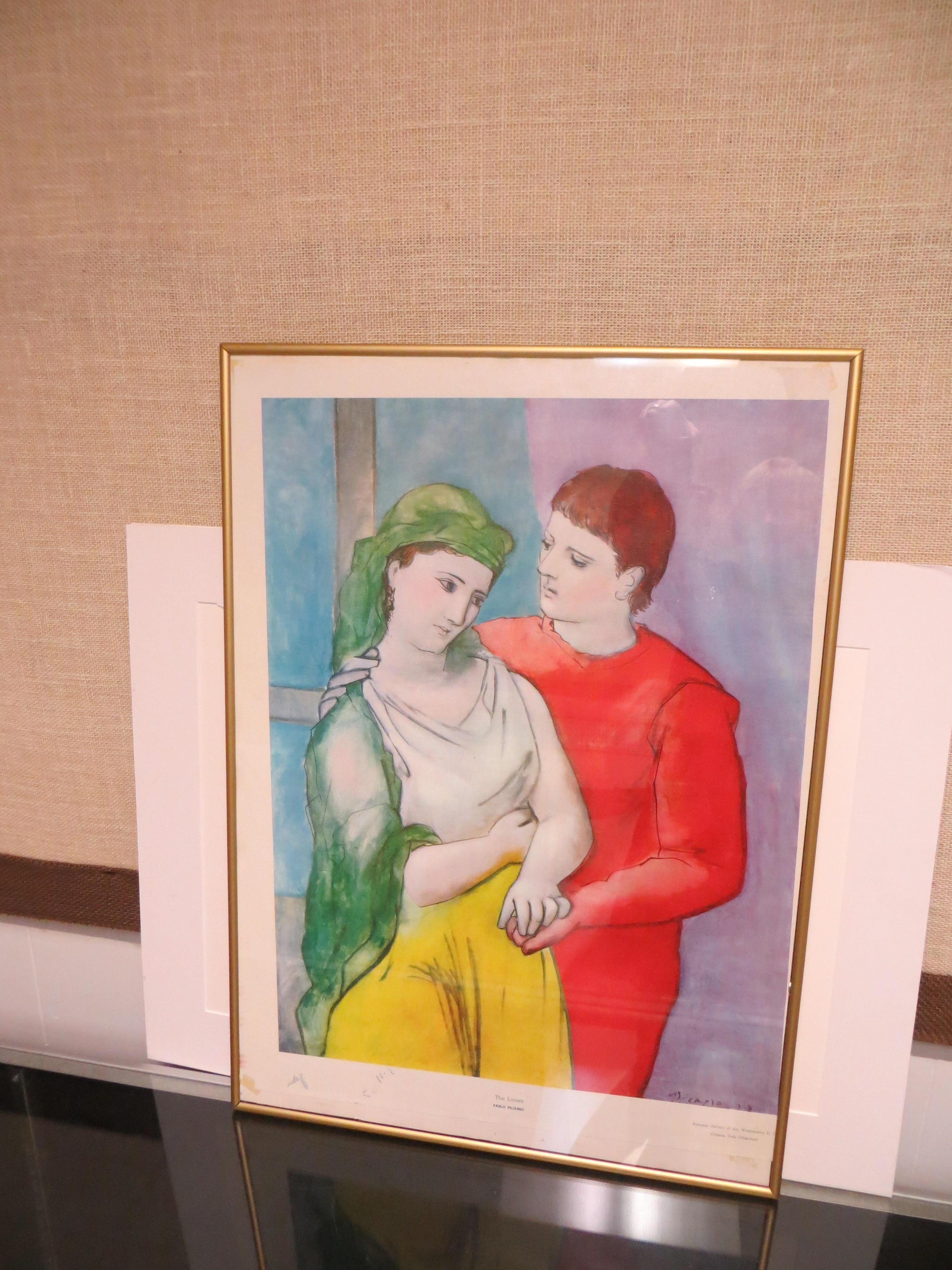 picasso the lovers lithograph